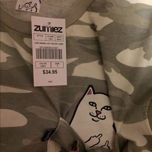 RipNdip Camo pocket tee